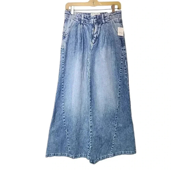 Free People Women's Equinox Denim Trouser. NWT Size 25 - Picture 4 of 8